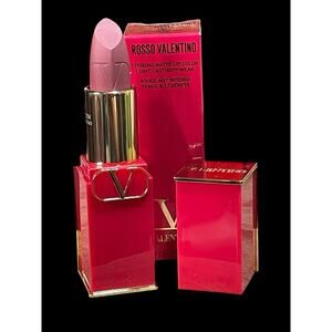 Valentino Rosso Matte Lipstick 123R Falling For Nude New